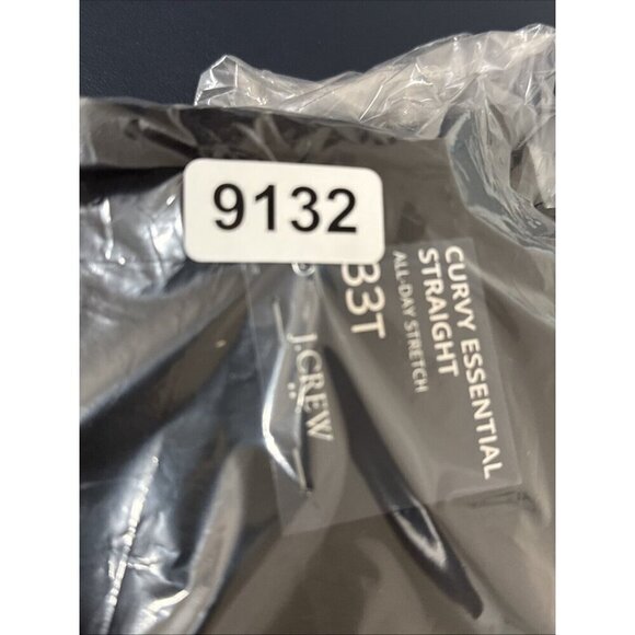 J.Crew Women's 33 Tall Curvy Essential Straight Leg Jeans Black NWT Inseam 29.5" - Picture 10 of 12